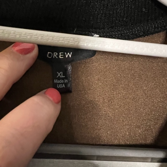 DREW DELILAH CARDIGAN black and brown with soft comfort sweater - Picture 3 of 7